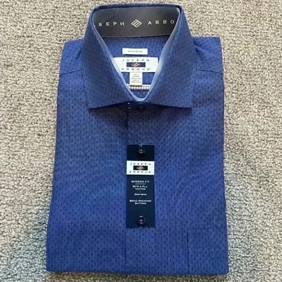 Joseph Abboud Medern Fit Dress Shirt - Picture 1 of 5